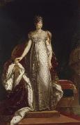 Francois Pascal Simon Gerard Portrait of Marie Louise of Austria oil on canvas